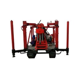 Alat Uji Tanah Crawler Listrik Rotary Kondisi Baru Pengeboran 100m-120m
