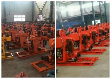 Mesin Bor Tanah Portabel / Rig Pengambilan Sampel Tanah 380V 16.3KW