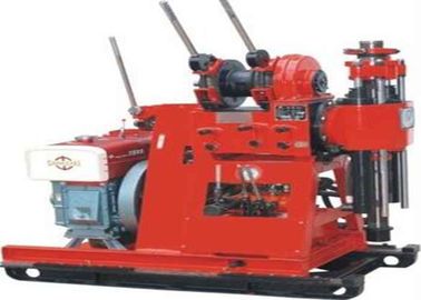 Rig Pengeboran Sumur Air Hidraulik Inti Tenaga Diesel Tipe Kedalaman Lubang 200m