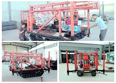 0-200m Rig Pengeboran Inti Untuk SPT Borehole Sample Collection 220V / 380V