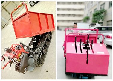 1 Ton Mini Track Transporter, Mini Dumper Dilacak Untuk Transportasi Pertanian