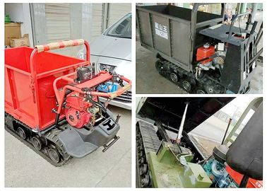 Pekerjaan Pertanian Presisi Tinggi Hydraulic Track Transporter Kapasitas Beban 500KG-10ton