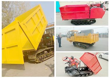 Mini Rubber Track Carrier Transporter Digunakan untuk Pekerjaan Pertanian Pertanian