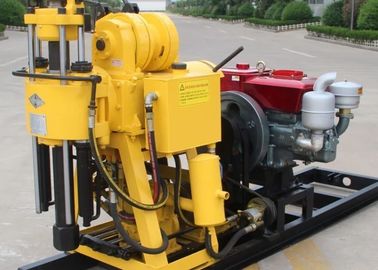 Hidrolik 200m Pengujian Tanah Bor Rig Mesin / Mesin Bor Geologi