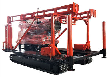 XY-2 Trailer Empat Roda Mesin Bor 300-600 m Pengeboran Geologi Sumur Bor Berlian Inti Pengeboran