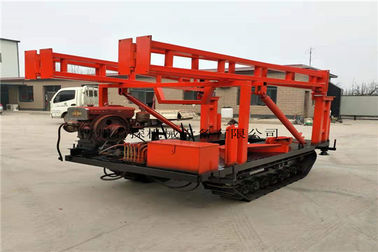 Eksplorasi Geologi Core Crawler Mounted Mesin Bor Rig Untuk Uji Tanah