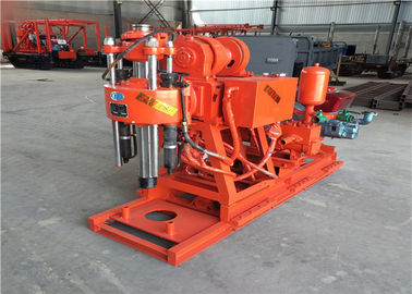 GK200 Mobile Geological Mining Core Bor Rig Berlian Core Drilling Machine