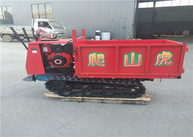 Karet Ukuran Mini 1 Ton Dilacak Dumper Crawler Transporter Manual Pengoperasian