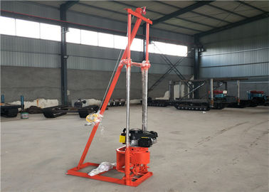 ISO Pass Portable Small Drilling Rig Air Dengan Garansi Satu Tahun