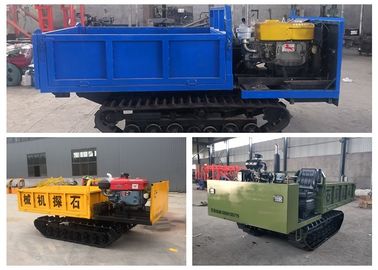 Mode Tahan Lama Dilacak Mini Dumper Transporter Kapasitas Mesin 0,5-6T
