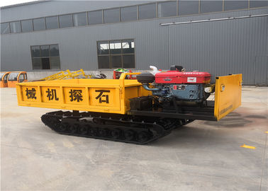 Mesin Pertanian Mini Crawler Tracks 3 Ton Dumper Dilacak Untuk Transportasi