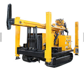 Crawler Hidrolik Pneumatik Air Sumur Drilling Rig Kinerja Yang Stabil