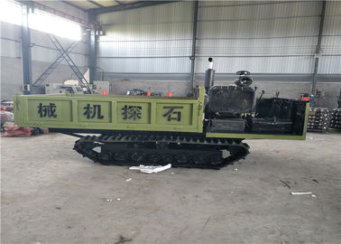 Hidraulik Crawler Mini Track Transporter Dumper Padi Kecil Untuk Rumput