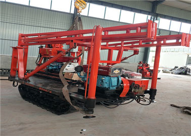 Hydraulic Crawler Mounted Rock Drilling Machine Rig Pengeboran Inti Sumur Air