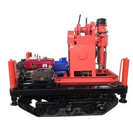 GK200 Hidrolik 200m Mesin Portabel Tenaga Air Rig Pengeboran Sumur Air