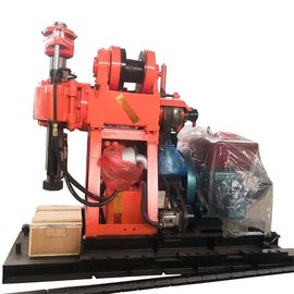 Kedalaman 200m Core Drill Rig Atau Air Sumur Drilling Rig Machine Umur Panjang