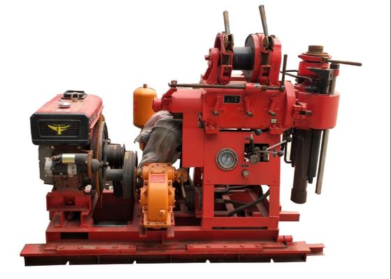 Motor Eksplorasi Geologi Kereta Api Rig Bor Inti 70m