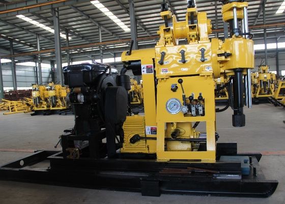Rig Pengeboran Sumur Air Hidrolik 200m Borewell Portabel