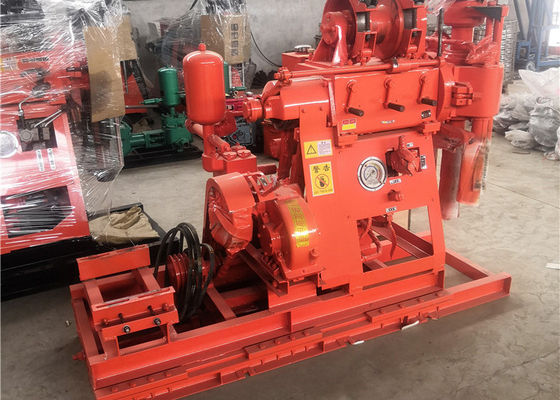 Mesin Rig Pengeboran Sumur Air 200m Hidrolik Portabel 200m