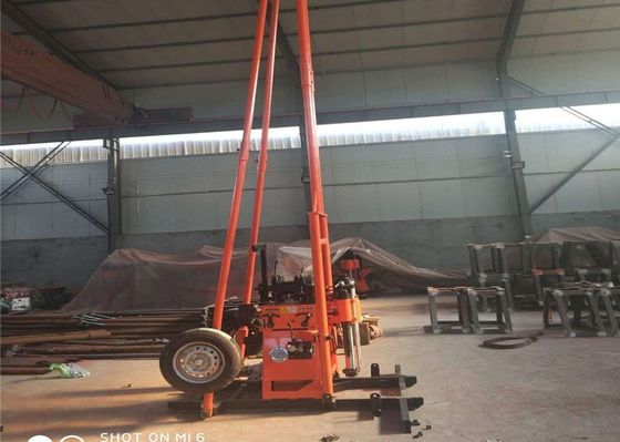 Rig Pengeboran Diesel 150M Pemotongan Dalam Untuk Survei Geoteknik