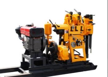 XY-1A 150m Hidrolik 13.3kw Crawler Mounted Bor Rig