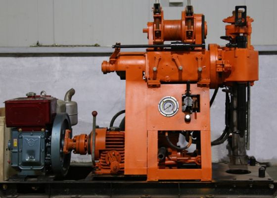Rig Pengeboran Eksplorasi Pertambangan Geologi Seluler Diamond 15KW