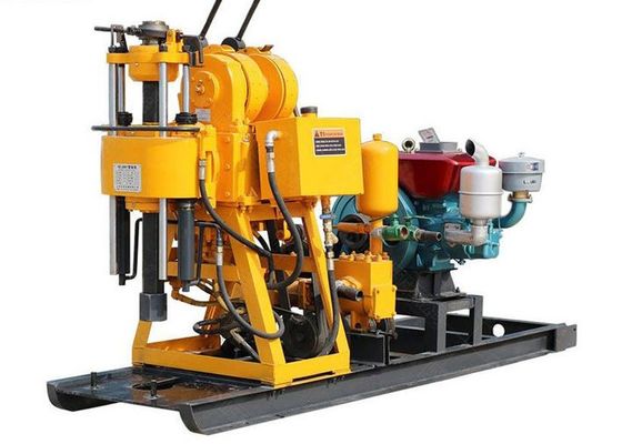 Rig Pengeboran Eksplorasi Geologi Putar 150M Pengambilan Sampel Batuan