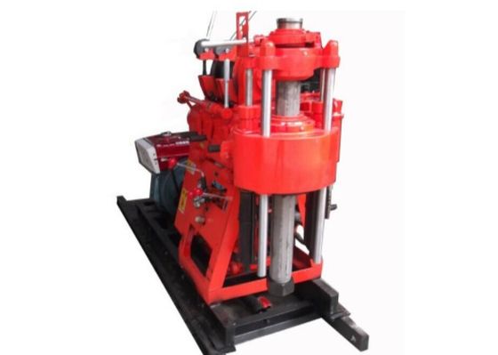 200m Kedalaman Rig Bor Geoteknik Mini Fleksibel Portabel / Mesin Uji Tanah