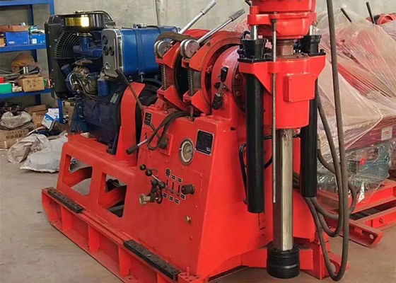 Rig Pengeboran Inti Kedalaman 500m Hidraulik Untuk Peralatan Tambang