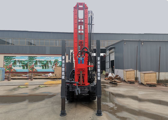 Crawler Mounted Pneumatic Mining 1.25mpa Rig Pengeboran Sumur Air