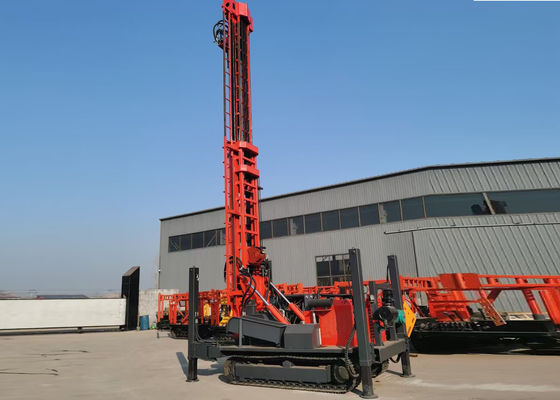 Rig Pengeboran Sumur Air 92Kw Hidraulik Penuh 350m Pneumatik