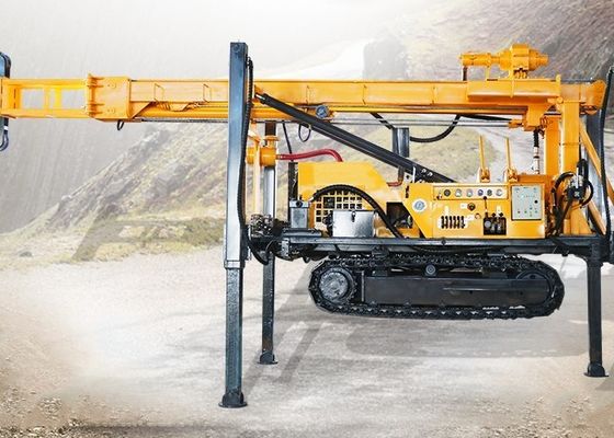 Mesin Bor Crawler 70kw 260m Untuk Proyek Air Pegunungan