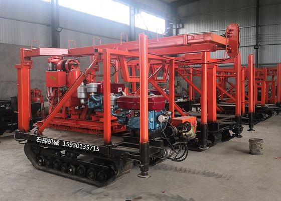 Eksplorasi Pengeboran Inti Lubang 15kw Mesin Rig Bor Geologi