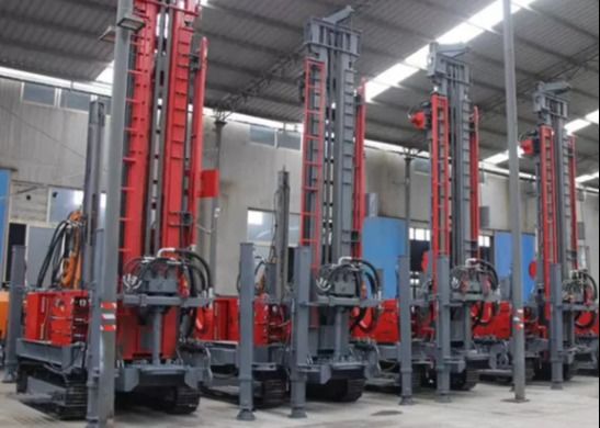 260m Rig Pengeboran Sumur Air Dalam Lubang Bor Portabel Dengan Sistem Hidraulik