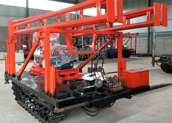 Mesin Rig Bor Batu Traksi Kedalaman 100m