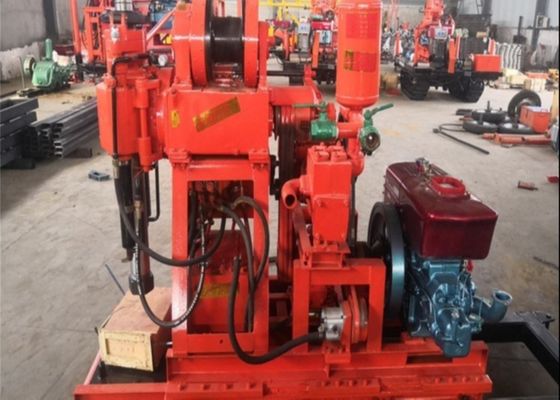 1 Hari 1 Sumur 200m Mesin Rig Pengeboran Geologi Efisiensi Kerja Tinggi