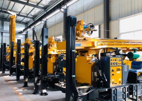 Mesin Pengeboran Crawler Kedalaman 180 Meter OEM yang Disesuaikan