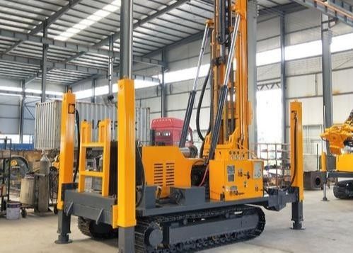 Kompresor Udara ST 350 Meter Mesin Rig Pengeboran Sumur Air Sumur
