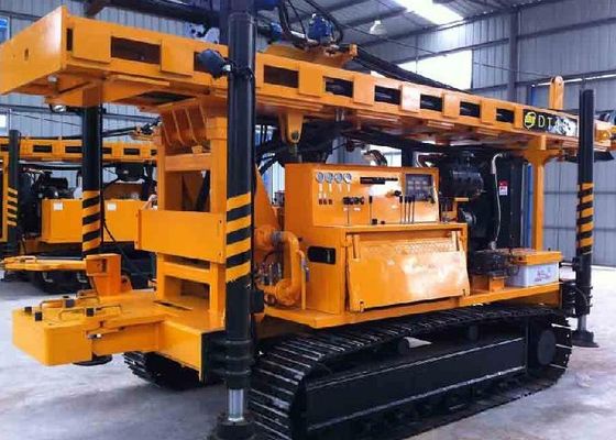 Kecepatan Tinggi Efisiensi Besar Mesin Pengeboran Pneumatic Crawler Dengan kedalaman 350m