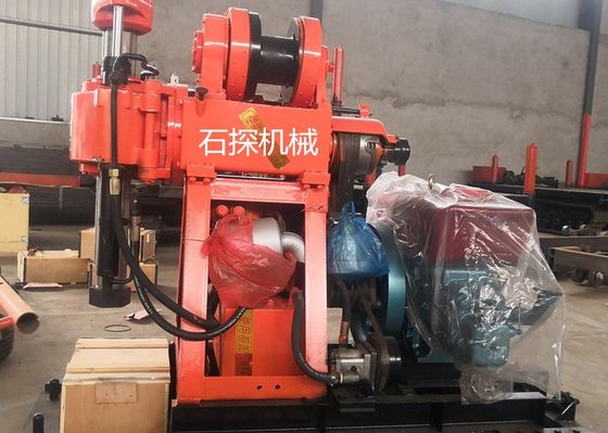 XY-1A 150 Meter Rocky Mining Soil Testing Drilling Machine Dengan Mesin Diesel