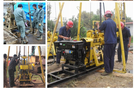 Big Inlet Hose Rotary ODM 380V Mesin Pengeboran Tanah