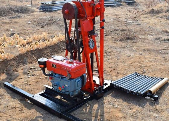 ST 50 Mesin Pengeboran Uji Tanah SPT Kecil Portabel Disesuaikan