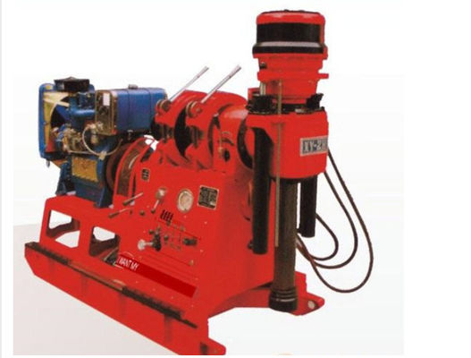 Minyak Rotary Dan Tenaga Listrik Rig Pengeboran Geologi 300m