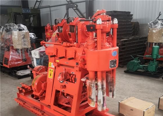 Efisiensi Kerja Tinggi Mesin Yuchai OEM GK 200 Rig Pengeboran Geologi