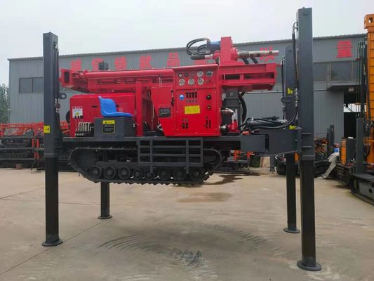 Rig Pengeboran Lubang Bor Terpasang Penumatic Portabel 220v Truk Tinggi