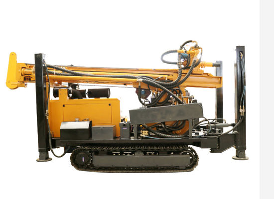 Efisiensi Tinggi Air Sumur 89kw Crawler Mounted Drill Rig