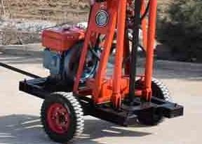 ST 50 Meter Kedalaman Kecil Portabel 50mm Dia Core Drill Rig