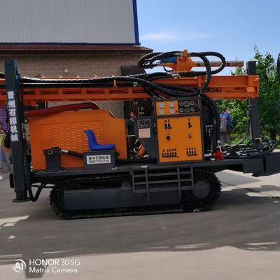 Rig Pengeboran Perayap Hidraulik Berkecepatan Tinggi St 350 Meter Untuk Bisnis