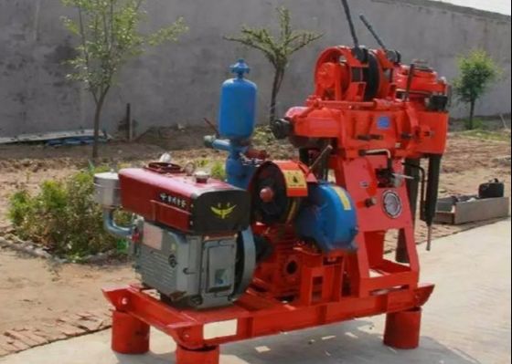 Rig Pengeboran Portabel 200m Rekayasa Spt Untuk Sumur Air