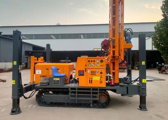 Cepat ST350 Disesuaikan 220v Peralatan Pengeboran sumur air Crawler dipasang